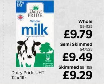 Bestway Dairy Pride UHT offer