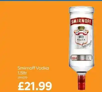 Bestway Smirnoff Wodka offer