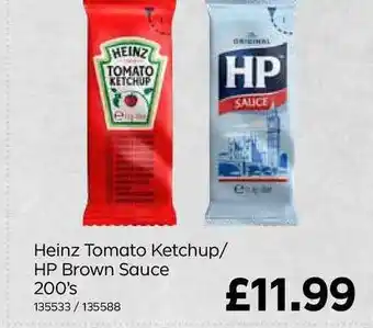 Bestway Heinz Tomato Ketchup- HP Brown Sauce offer