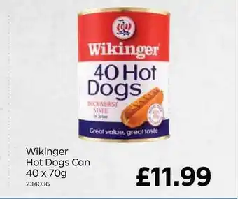 Bestway Wikinger Hot Dogs Can offer