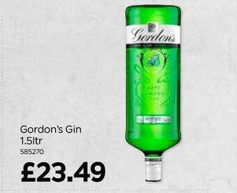 Bestway Gordon's Gin offer