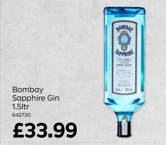 Bestway Bombay Sapphire Gin offer