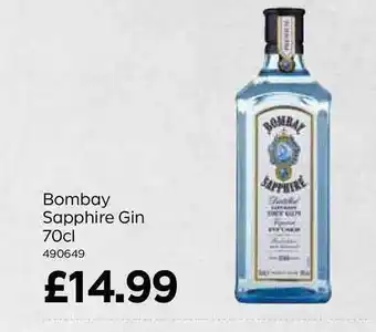 Bestway Bombay Sapphire Gin offer