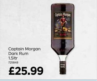Bestway Captain Morgan Dark Rum offer