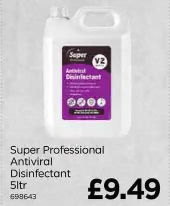 Bestway Super Professional Antiviral Disinfectant offer