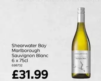 Bestway Shearwater Bay Marlborough Sauvignon Blanc offer