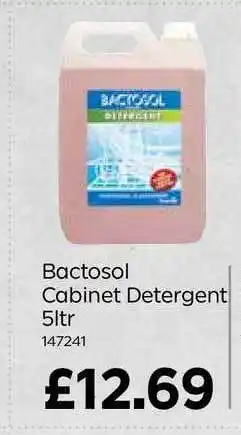 Bestway Bactosol Cabinet Detergent offer