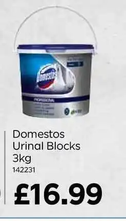 Bestway Domestos Urinal Blocks offer