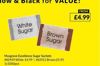Musgrave MarketPlace Musgrave Excellence Sugar Sachets offer