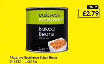 Musgrave MarketPlace Musgrave Excellence Baked Beans offer