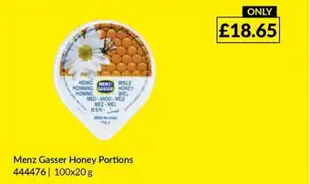 Musgrave MarketPlace Menz Gasser Honey Portions offer
