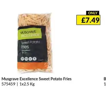 Musgrave Excellence Sweet Potato Fries