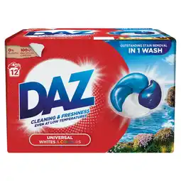 Iceland DAZ ALL in 1 PODS Washing Capsules 12 Washes offer