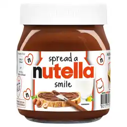 Iceland Nutella Hazelnut Chocolate Spread Jar 350g offer
