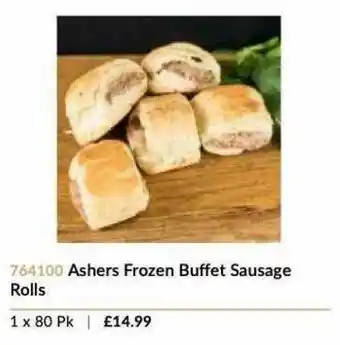 Musgrave MarketPlace Ashers Frozen Buffet Sausage Rolls offer