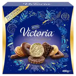 Iceland McVitie's Victoria Chocolate Biscuits Christmas Selection 550g offer