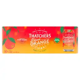 Iceland Thatchers Blood Orange Cider 10 x 330ml offer