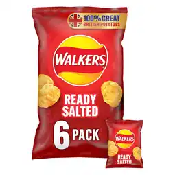 Morrisons Walkers Ready Salted Multipack Crisps offer