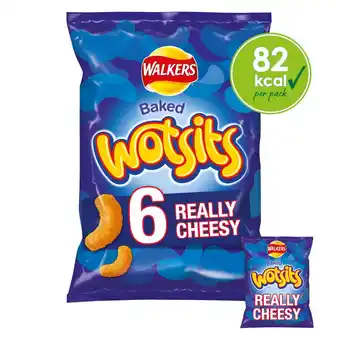 Morrisons Walkers Wotsits Really Cheesy Multipack Snacks Crisps offer