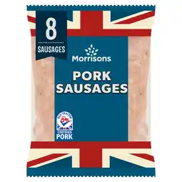 Morrisons Morrisons Butcher's Style Pork Sausages offer