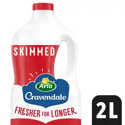 Morrisons Cravendale Filtered Fresh Skimmed Milk Fresher for Longer offer