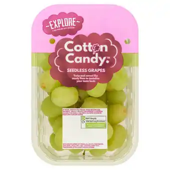 Morrisons Explore Cotton Candy Seedless Grapes offer