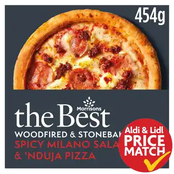 Morrisons Morrisons The Best Spicy Italian Meats Pizza offer