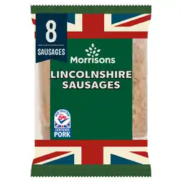 Morrisons Morrisons Butcher's Style Thick Lincolnshire Sausages offer