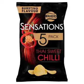 Morrisons Walkers Sensations Thai Sweet Chilli Multipack Crisps offer