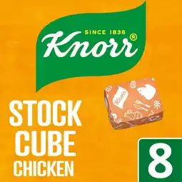 Iceland Knorr Stock Cubes Chicken 8x 10 g offer