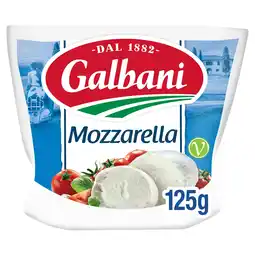 Iceland Galbani Italian Mozzarella Cheese 125g offer