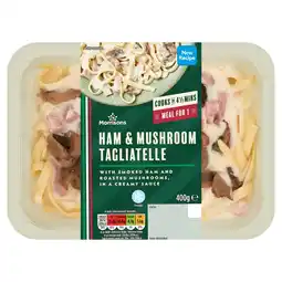 Morrisons Morrisons Mushroom & Ham Tagliatelle offer