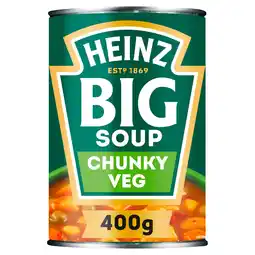 Morrisons Heinz Big Soup Chunky Vegetable offer