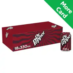 Morrisons Dr Pepper Cans offer