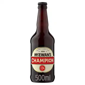 Morrisons McEwan's Champion Premium Ale Beer Bottle offer