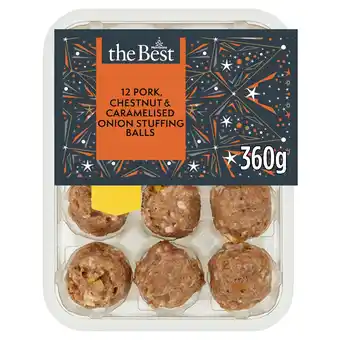 Morrisons Morrisons The Best Pork, Chestnut & Caramelised Onion Stuffing Balls offer