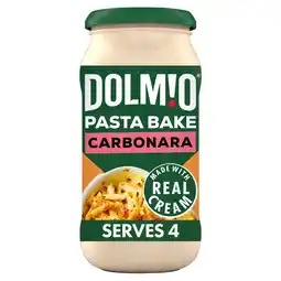 Morrisons Dolmio Pasta Bake Sauce Carbonara offer