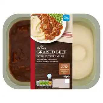 Morrisons Morrisons Braised Beef & Mash offer