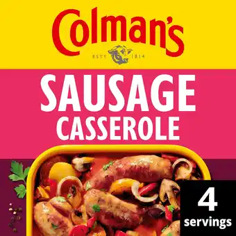 Morrisons Colman's Sausage Casserole Recipe Mix offer