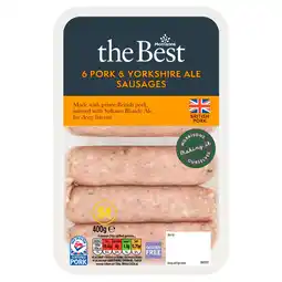 Morrisons Morrisons The Best Pork & Ale Sausages offer