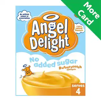 Morrisons Angel Delight Butterscotch Flavour No Added Sugar Instant Dessert offer