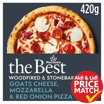 Morrisons Morrisons The Best Goats Cheese & Onion Pizza offer