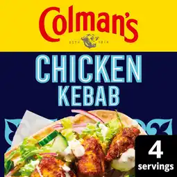 Morrisons Colman's Big Night In Chicken Kebab offer