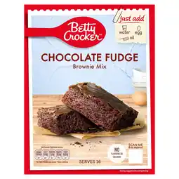 Morrisons Betty Crocker Chocolate Fudge Brownie Mix offer