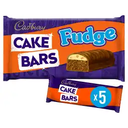 Morrisons Cadbury Cake Bars Fudge offer
