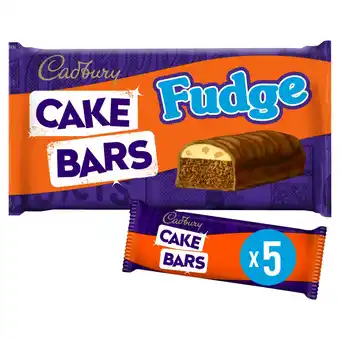 Morrisons Cadbury Cake Bars Fudge offer