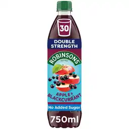 Morrisons Robinsons Double Strength Apple & Blackcurrant Squash offer