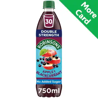 Morrisons Robinsons Double Strength Apple & Blackcurrant Squash offer