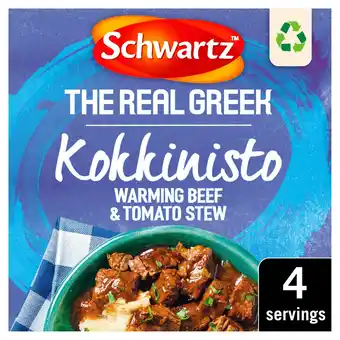 Morrisons Schwartz X The Real Greek Kokkinisto Stew offer