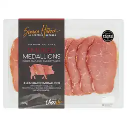 Morrisons Simon Howie Dry Cured Smoked Bacon Medallions offer